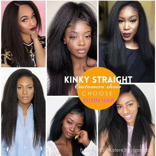 Natural Color Free Samples Yaki Human Hair Long Remy Full Swiss Lace Wigs Peruvian Women's Wigs For Black Women